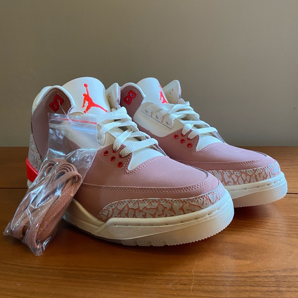 Size 9.5 - Air Jordan 3 Retro Rust Pink - CK9246-600
